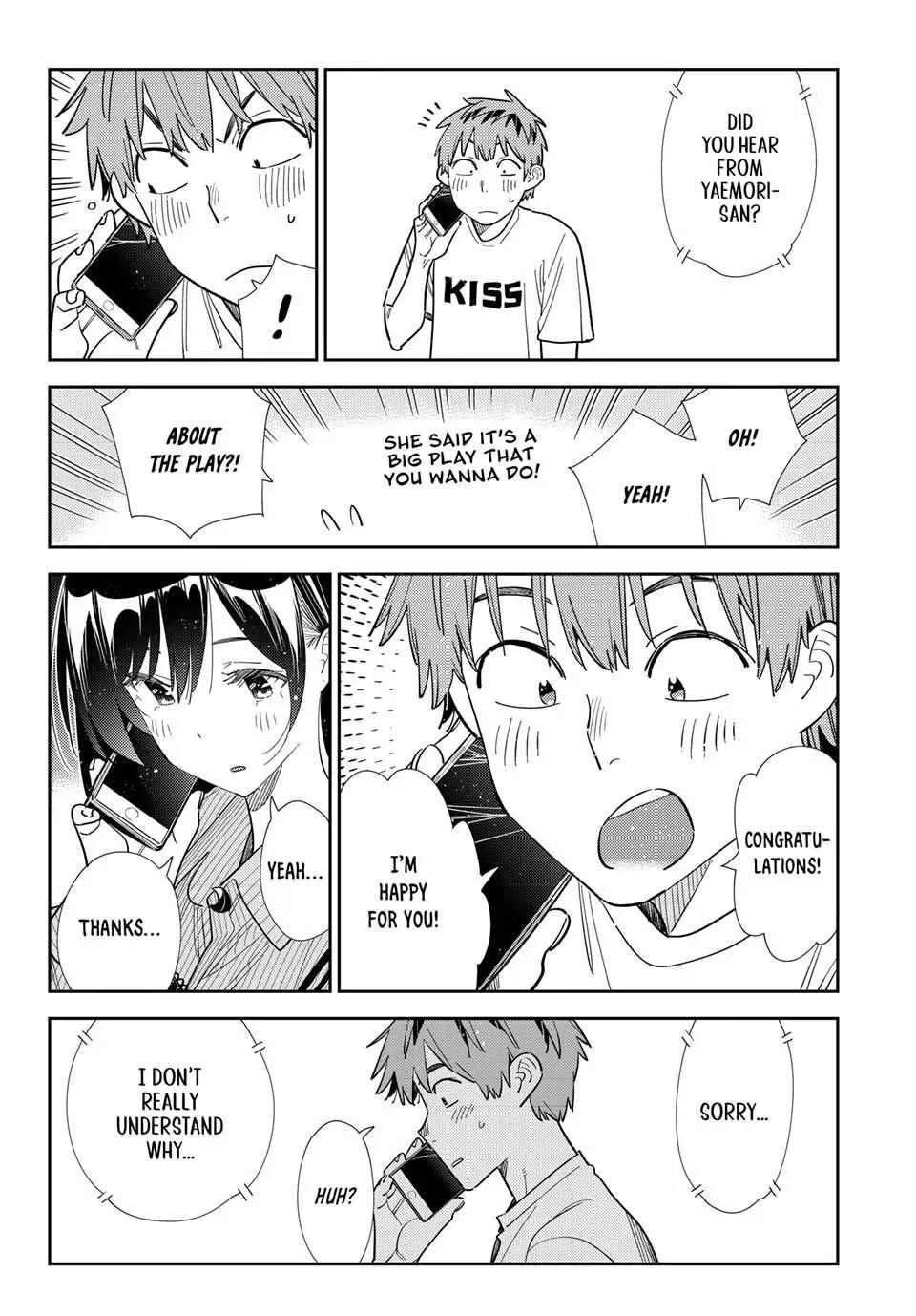 Kanojo, Okarishimasu Chapter 397 page 12