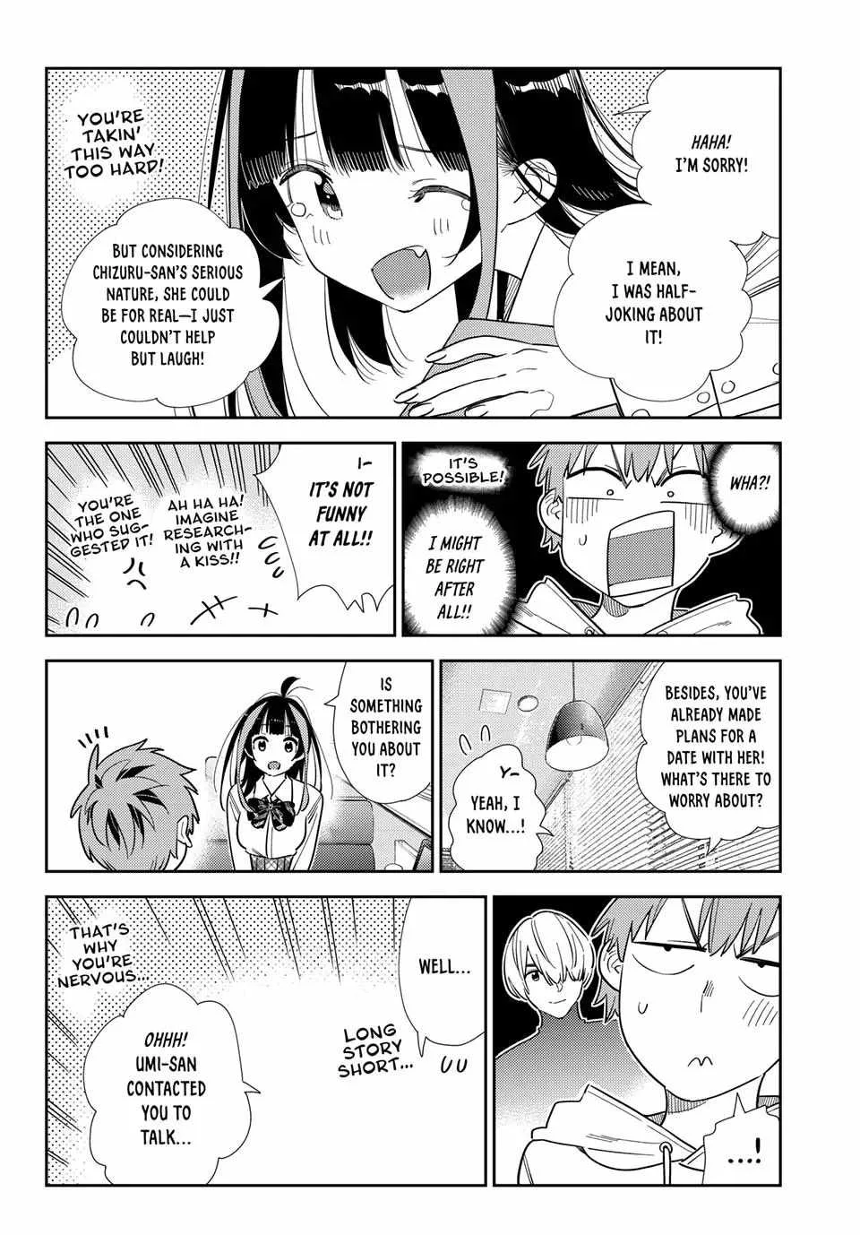 Kanojo, Okarishimasu Chapter 398 page 6