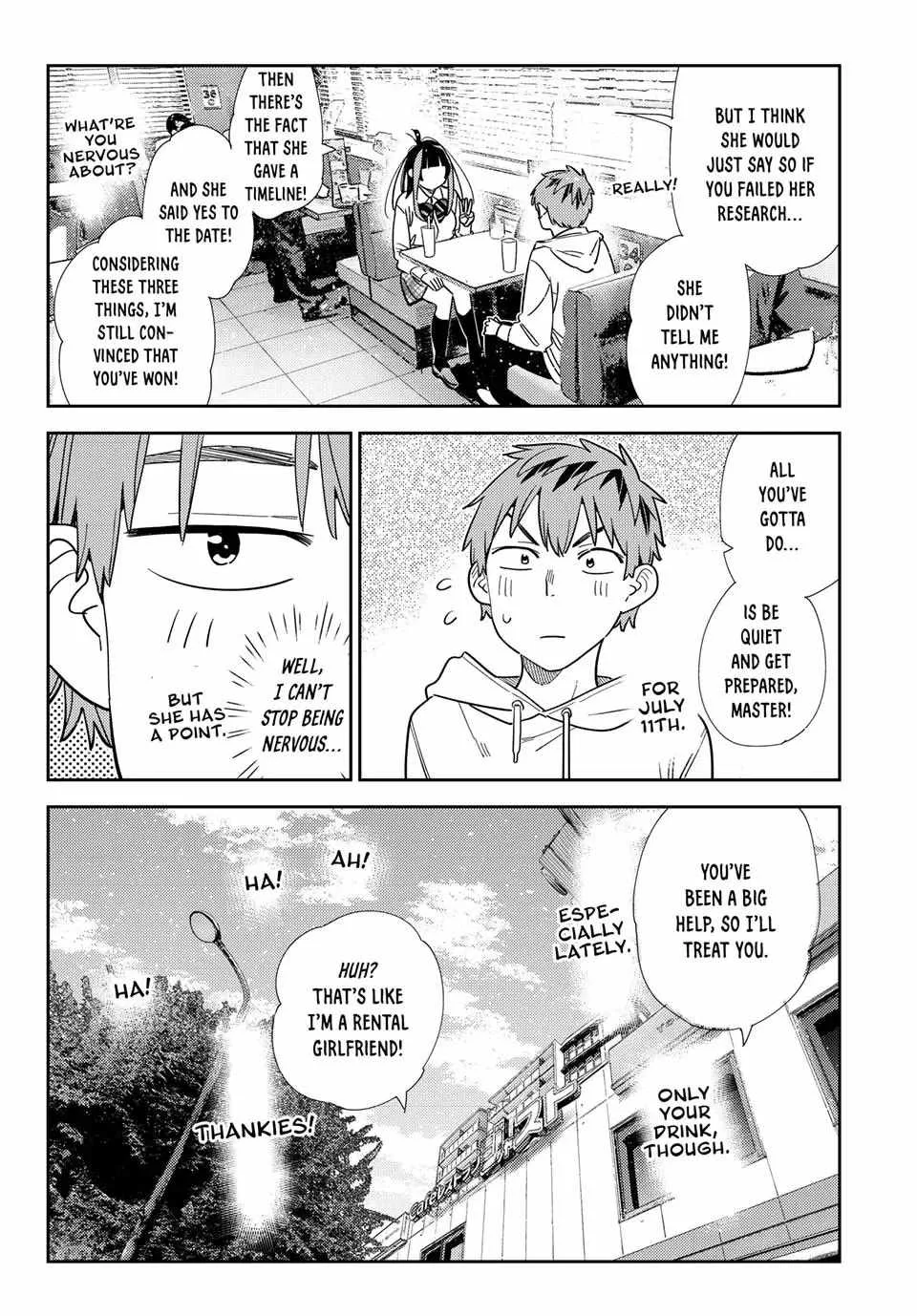 Kanojo, Okarishimasu Chapter 398 page 10