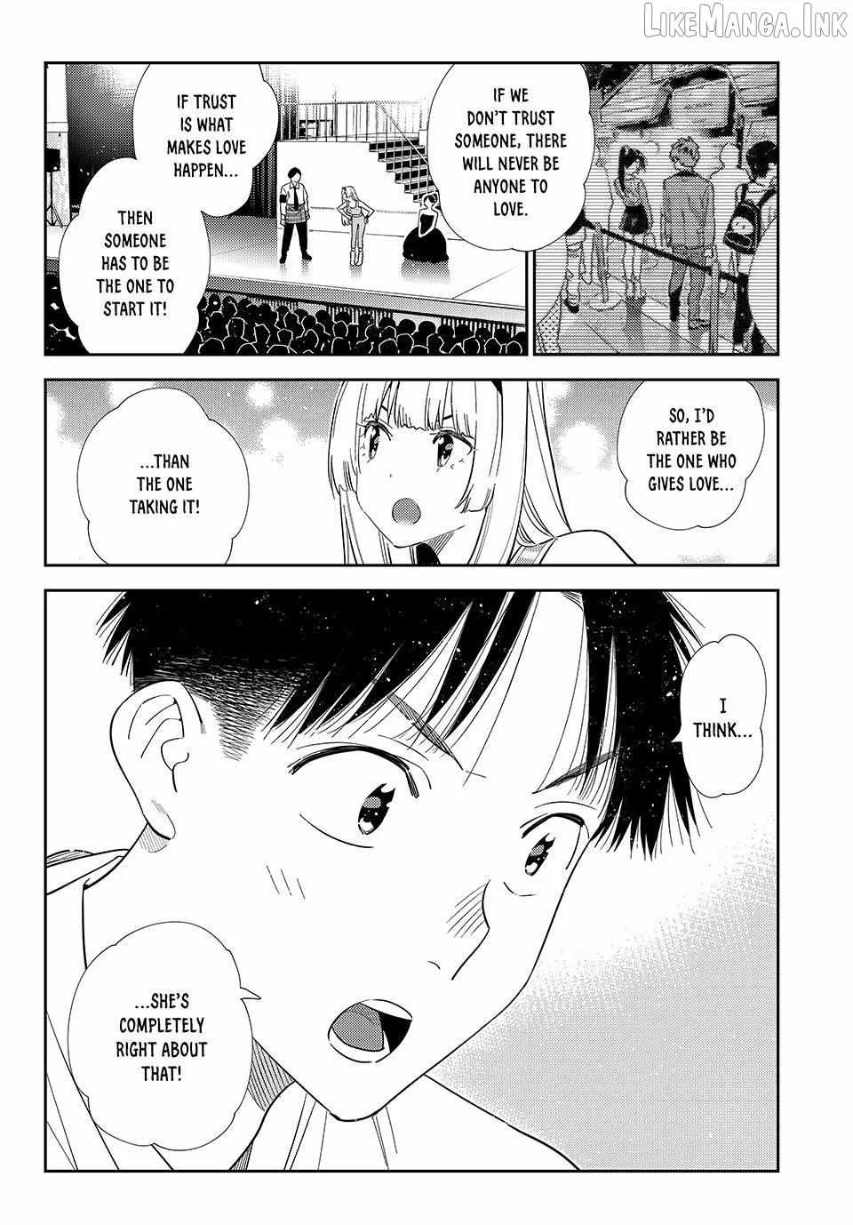 Kanojo, Okarishimasu Chapter 437 page 14