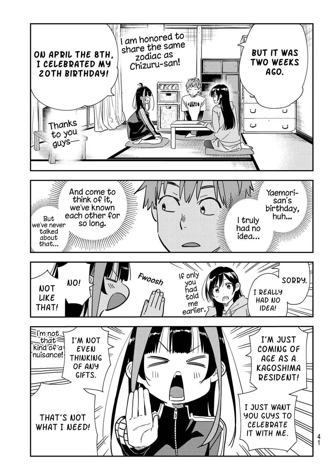 Kanojo, Okarishimasu Chapter 441 page 3