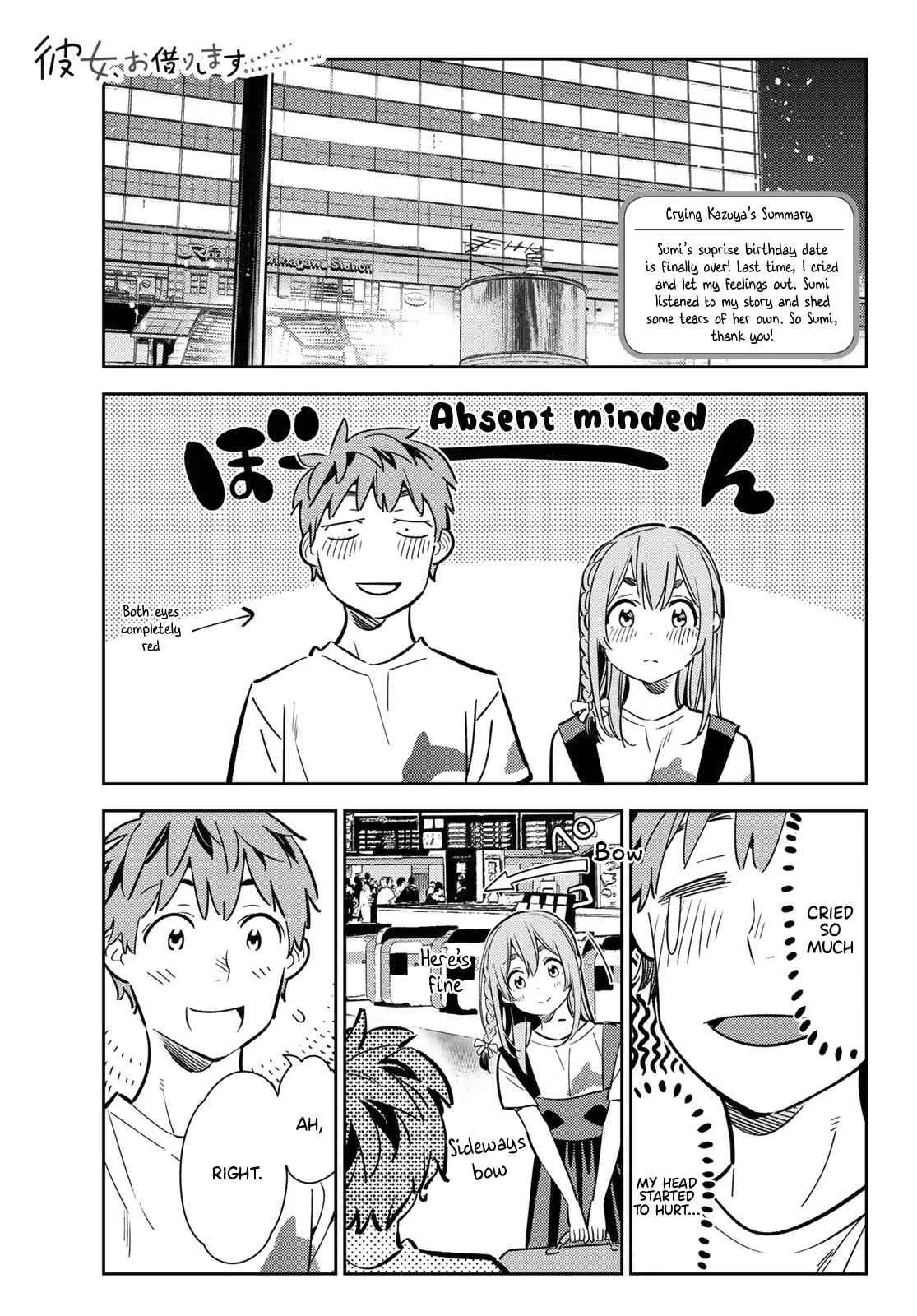 Kanojo, Okarishimasu Chapter 99 page 1