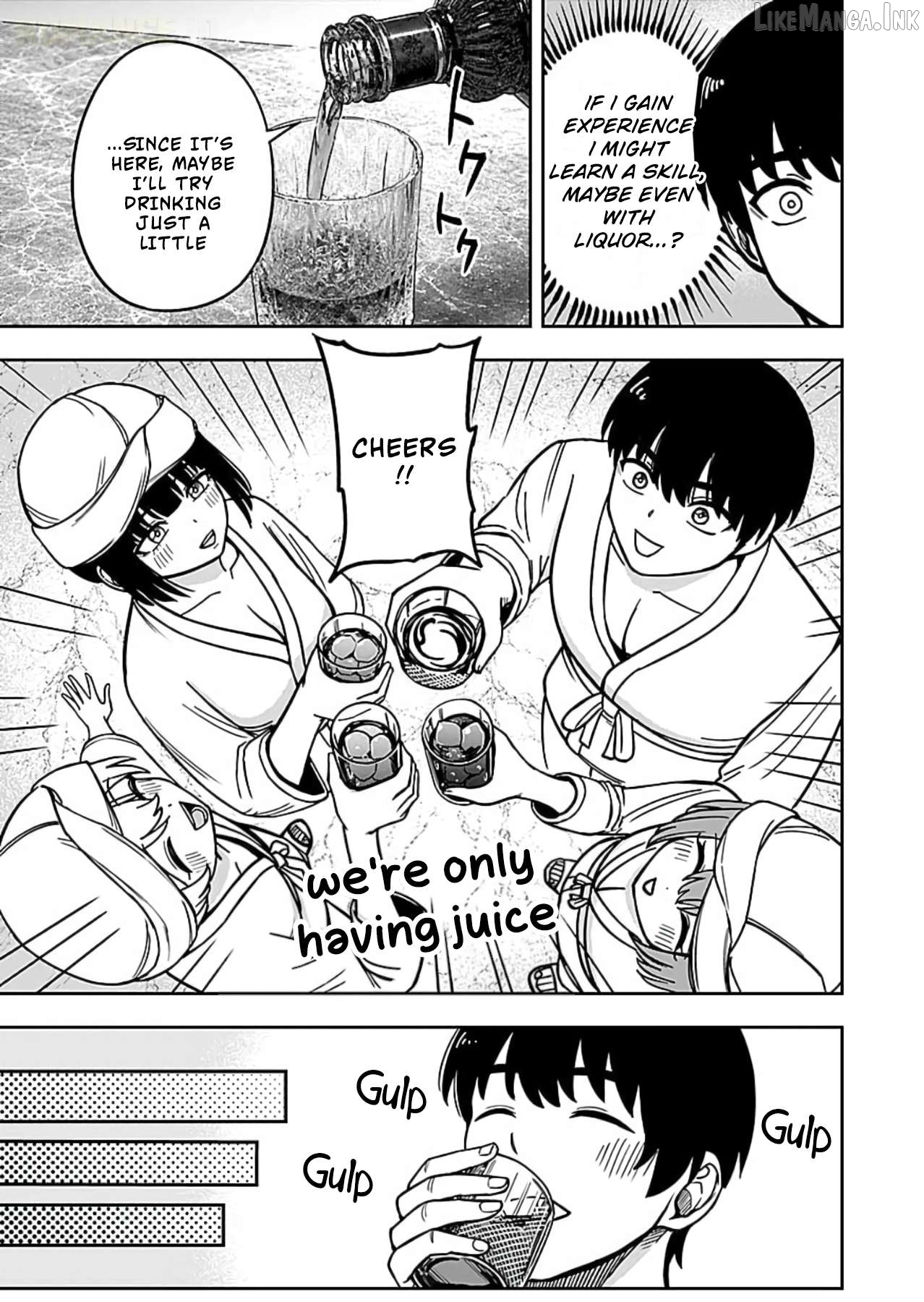 Keiken wo Sukiru ni suru Bannou na Nouryoku wo Te ni Irete, Saikyou no Tansaku-sha ni Narimashita ~JK to Issho ni Dungeon Tansaku de Nariagaru~ Chapter 13 page 32