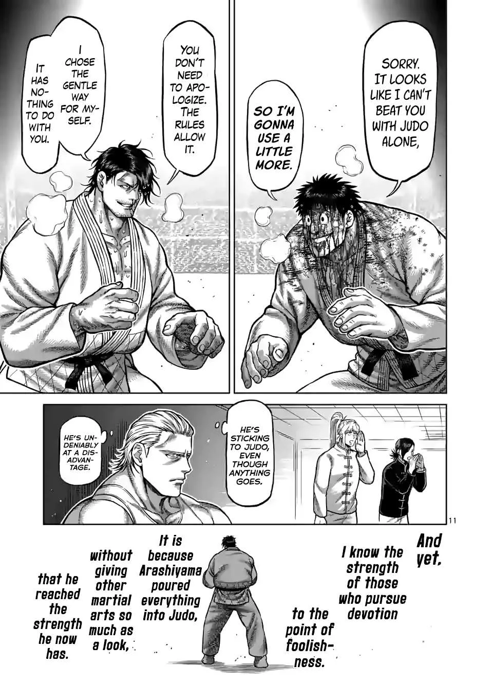 Kengan Omeg Chapter 102 page 11