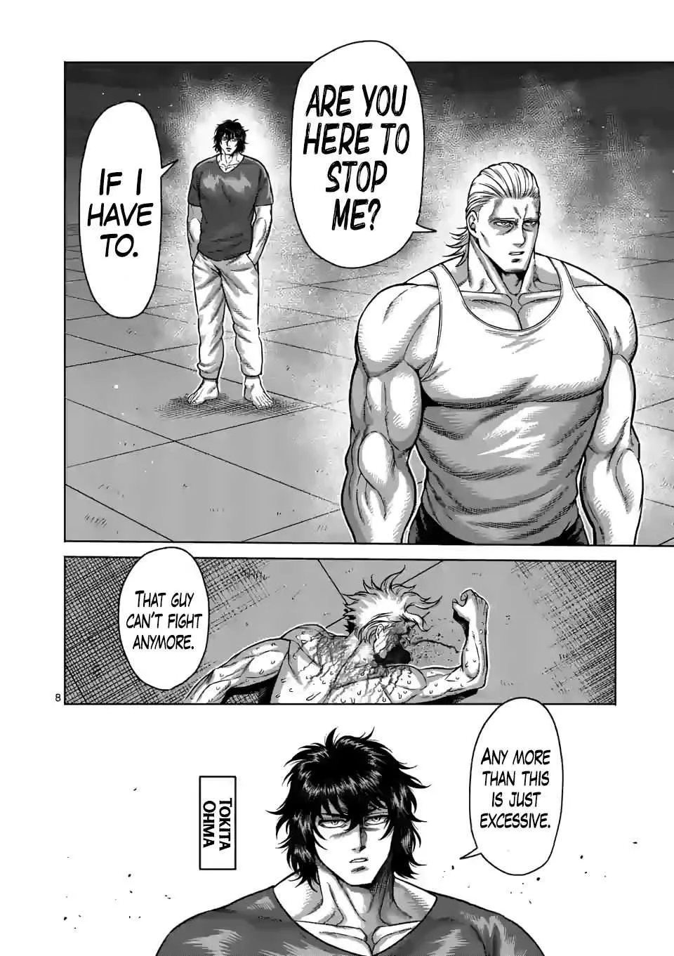 Kengan Omeg Chapter 109 page 8