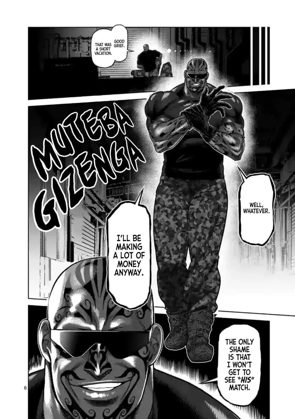 Kengan Omeg Chapter 115 page 6