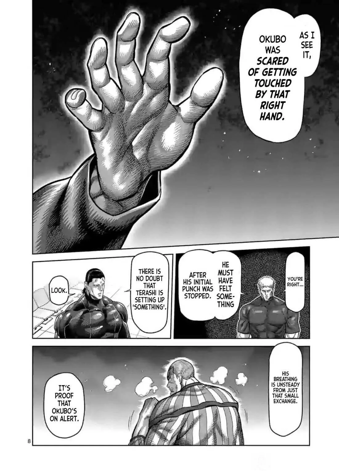 Kengan Omeg Chapter 116 page 8