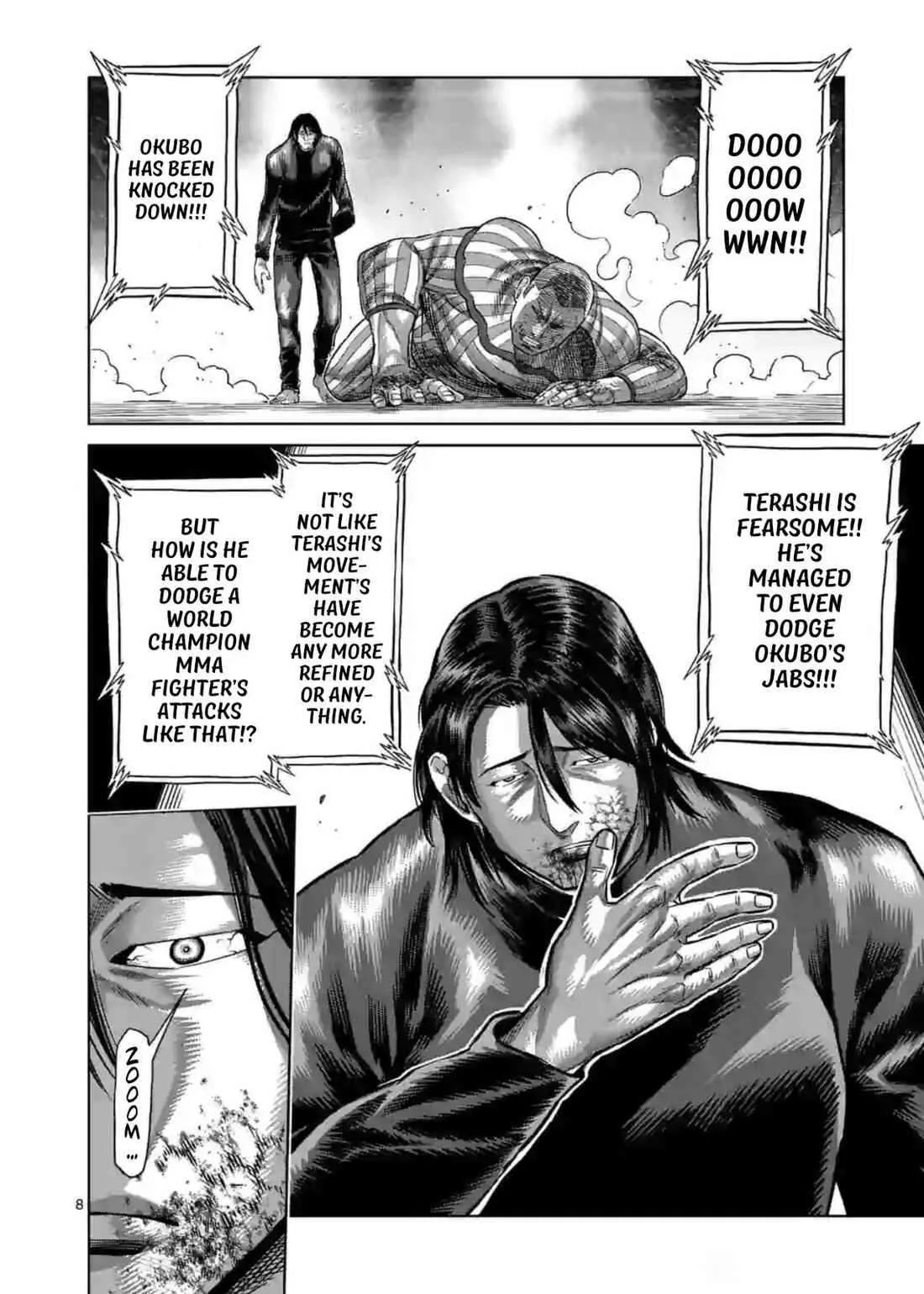 Kengan Omeg Chapter 118 page 8