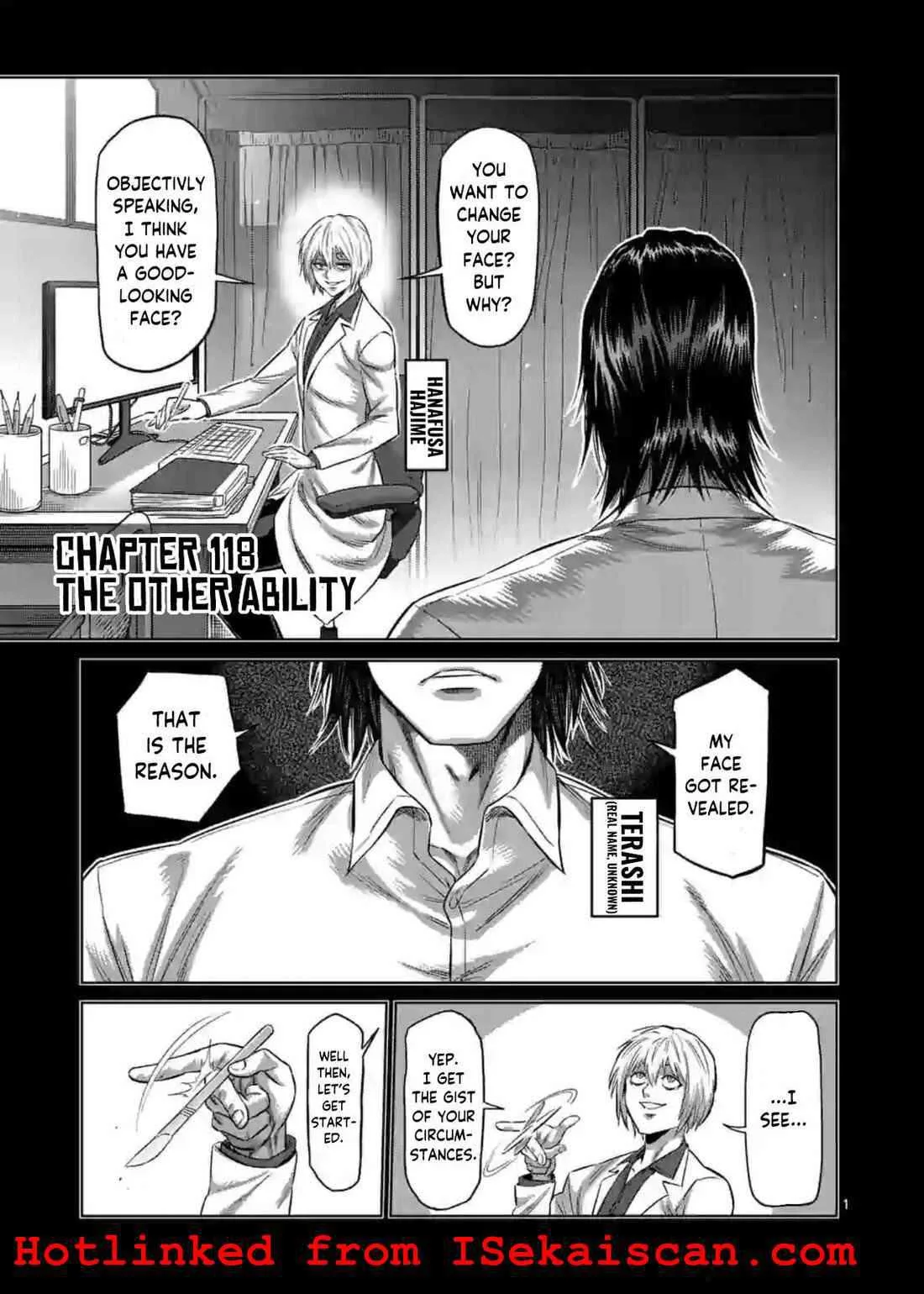 Kengan Omeg Chapter 118 page 1