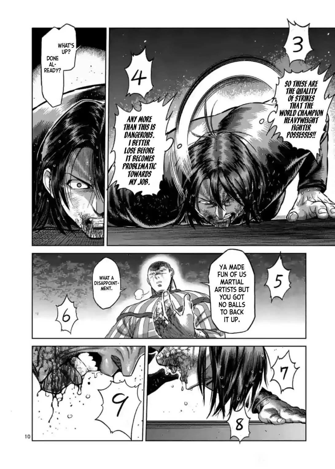 Kengan Omeg Chapter 119 page 10