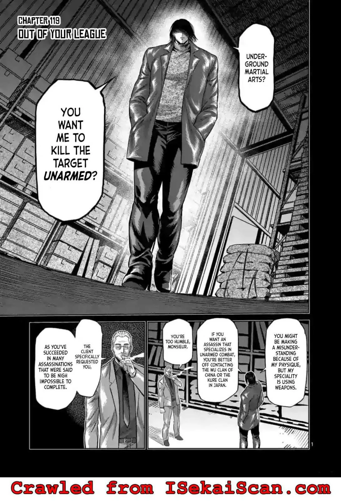 Kengan Omeg Chapter 119 page 1