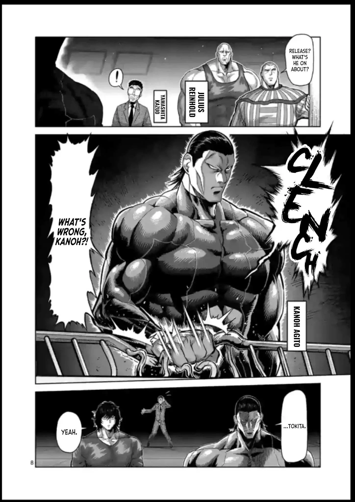 Kengan Omeg Chapter 122 page 8