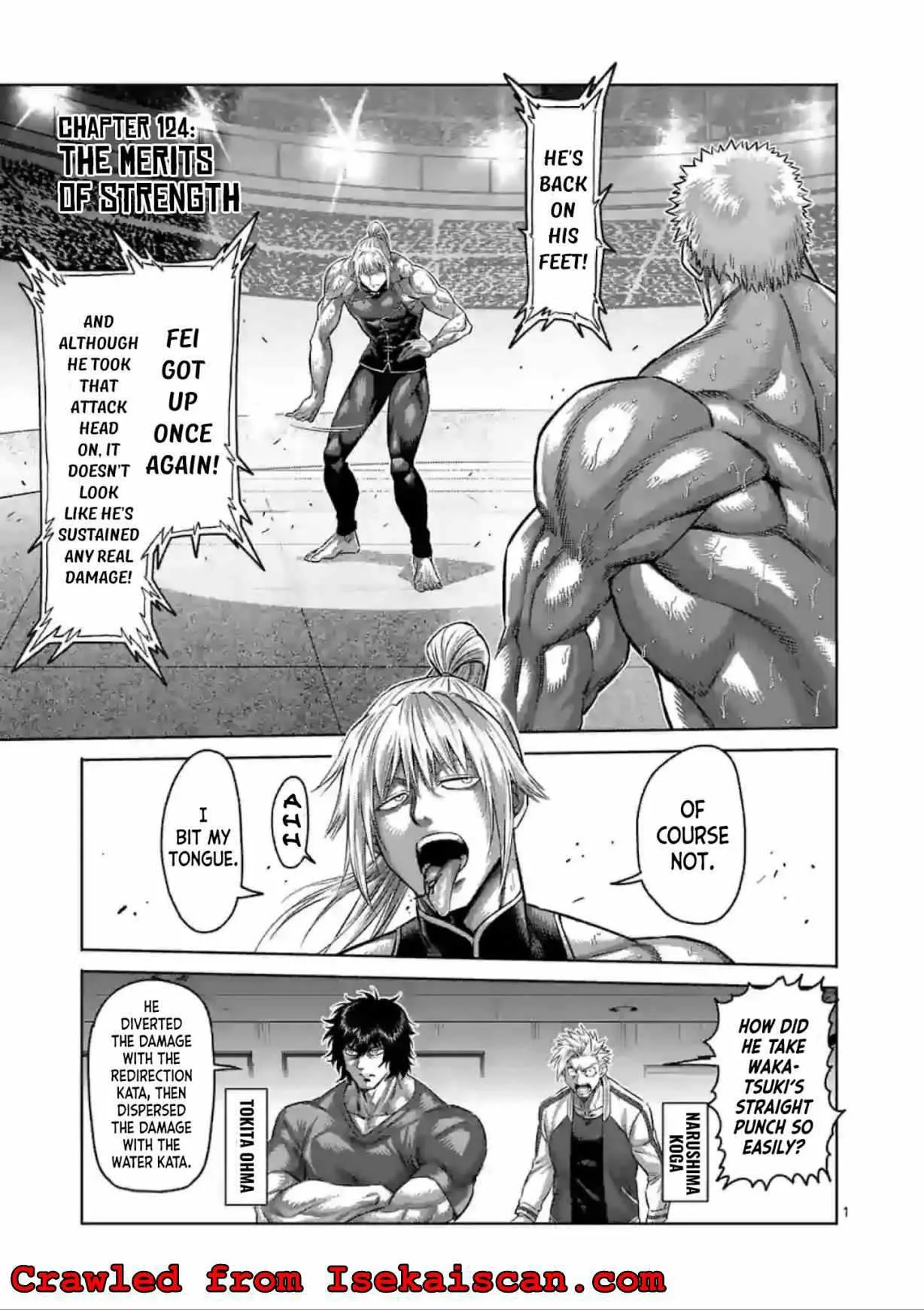 Kengan Omeg Chapter 124 page 1