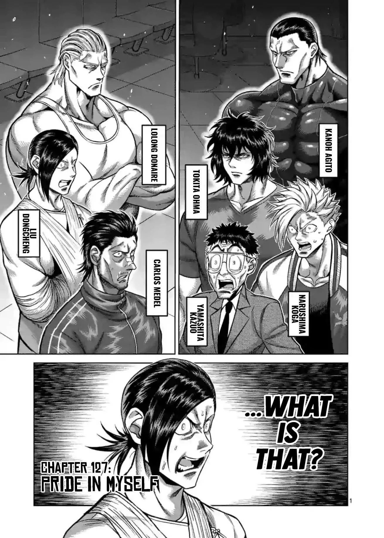 Kengan Omeg Chapter 127 page 1
