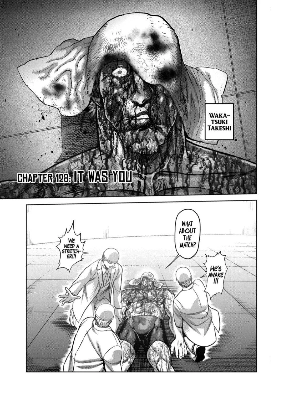 Kengan Omeg Chapter 128 page 1