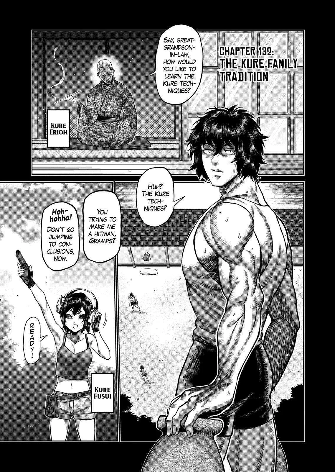 Kengan Omeg Chapter 132 page 1