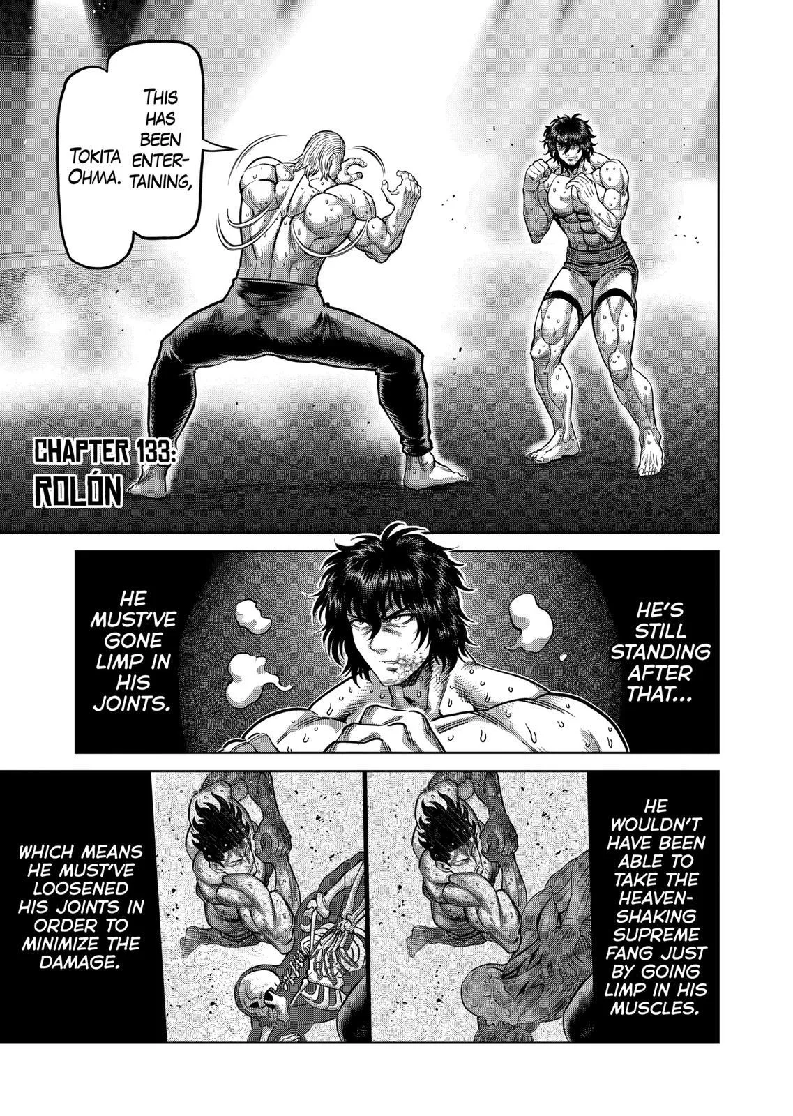 Kengan Omeg Chapter 133 page 1