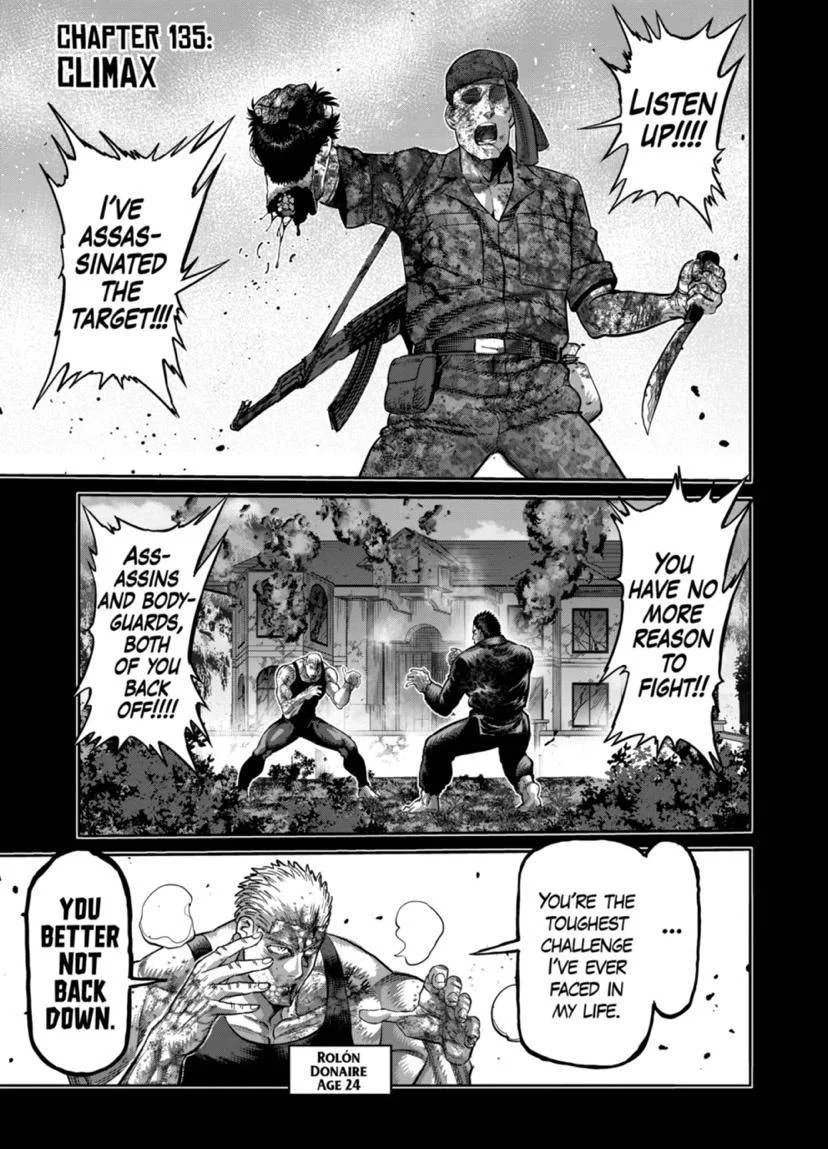 Kengan Omeg Chapter 135 page 1