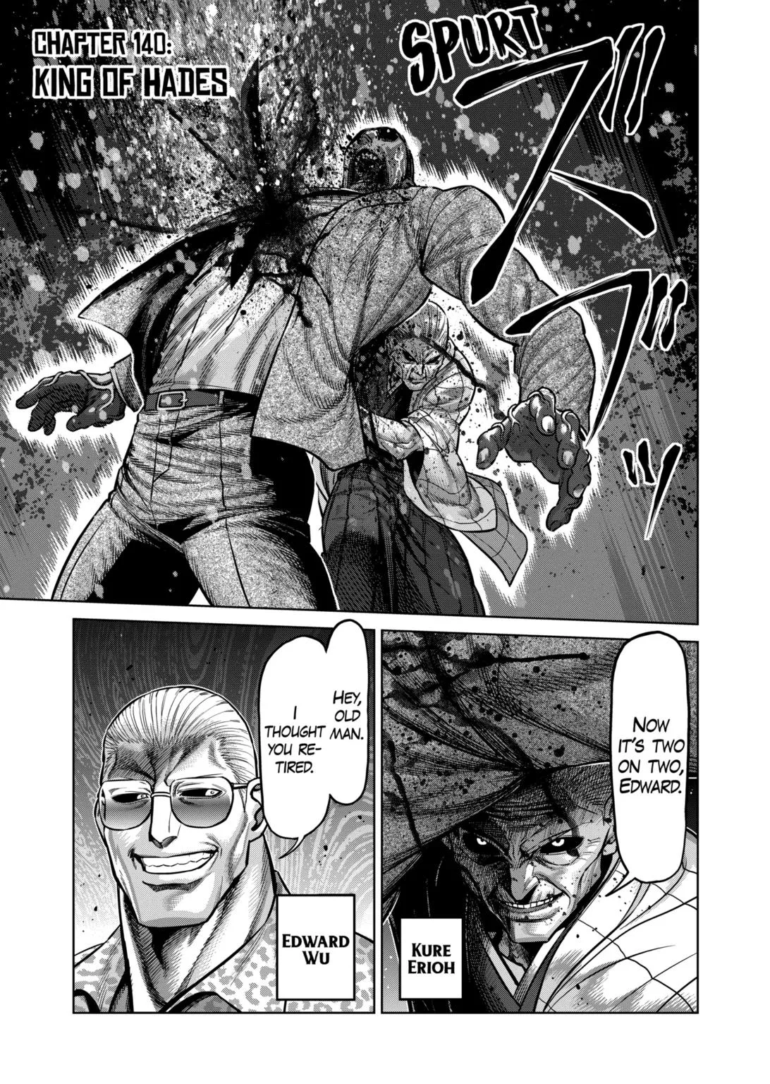 Kengan Omeg Chapter 140 page 1