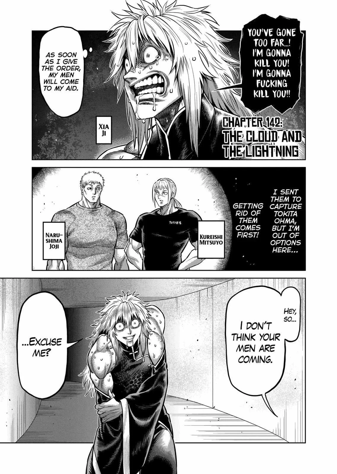 Kengan Omeg Chapter 142 page 1