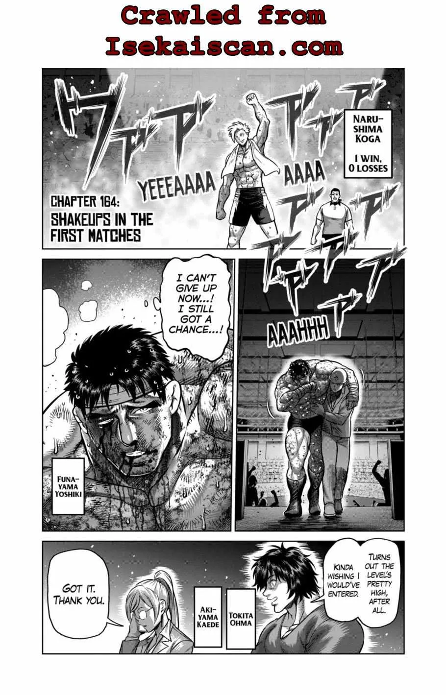Kengan Omeg Chapter 164 page 1