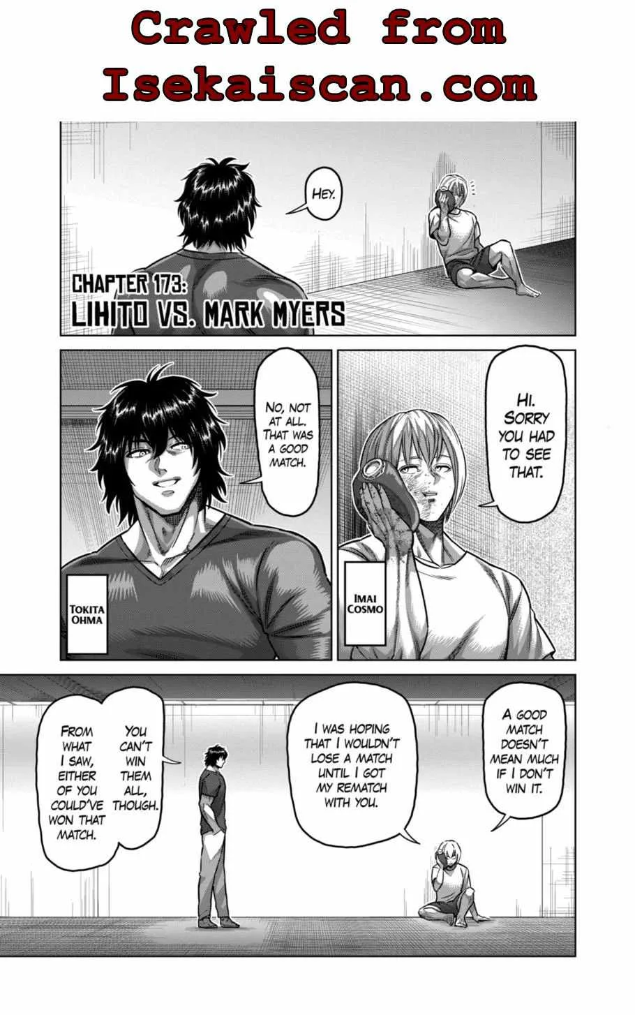 Kengan Omeg Chapter 173 page 1