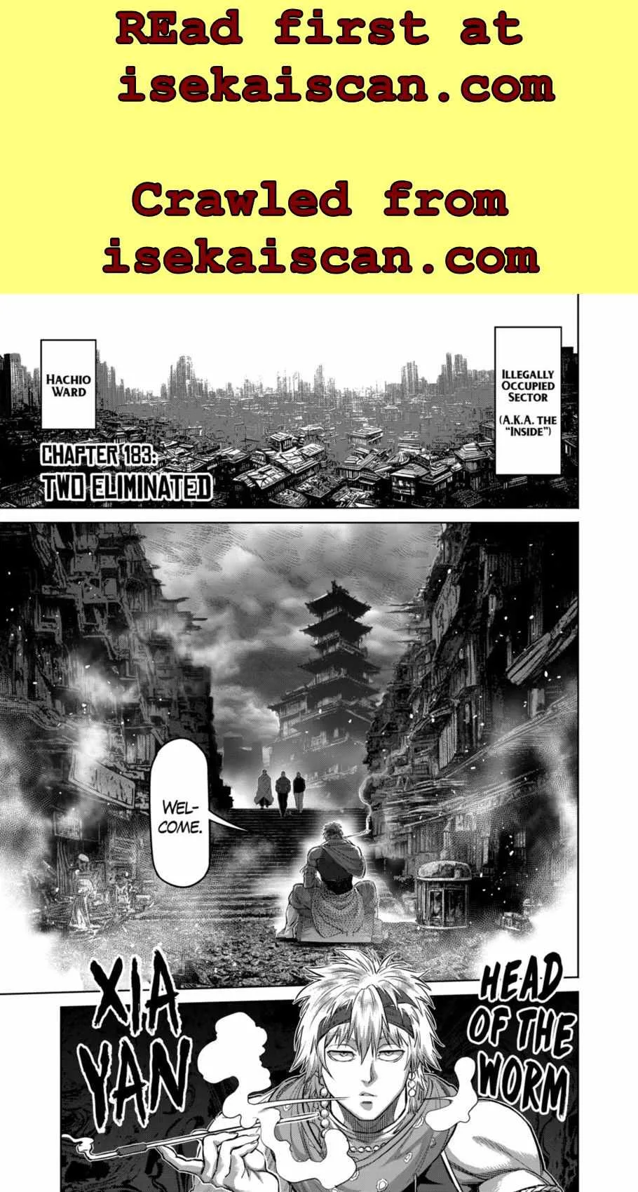 Kengan Omeg Chapter 183 page 1