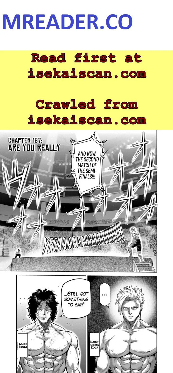 Kengan Omeg Chapter 187 page 1