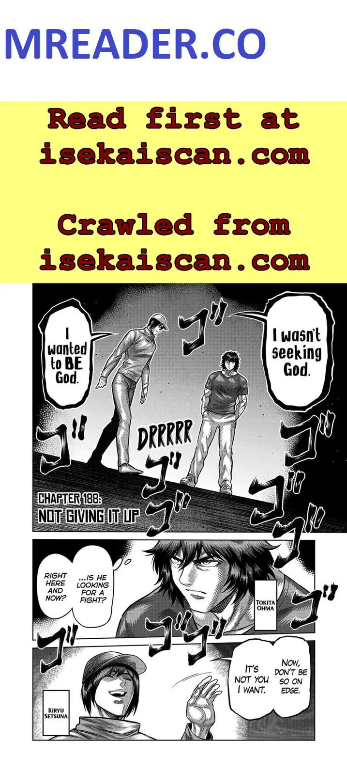 Kengan Omeg Chapter 188 page 1