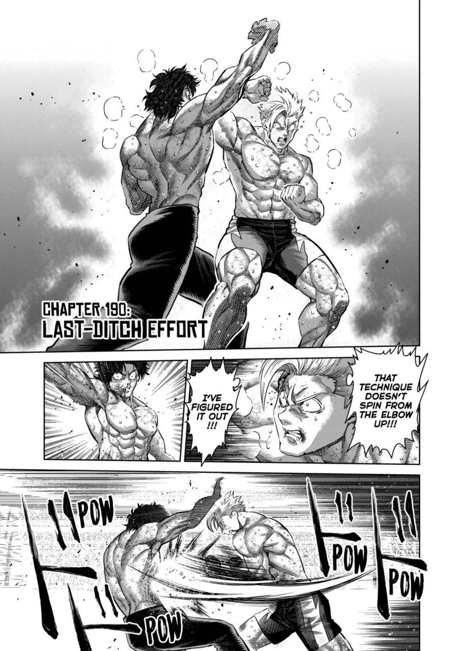 Kengan Omeg Chapter 190 page 1