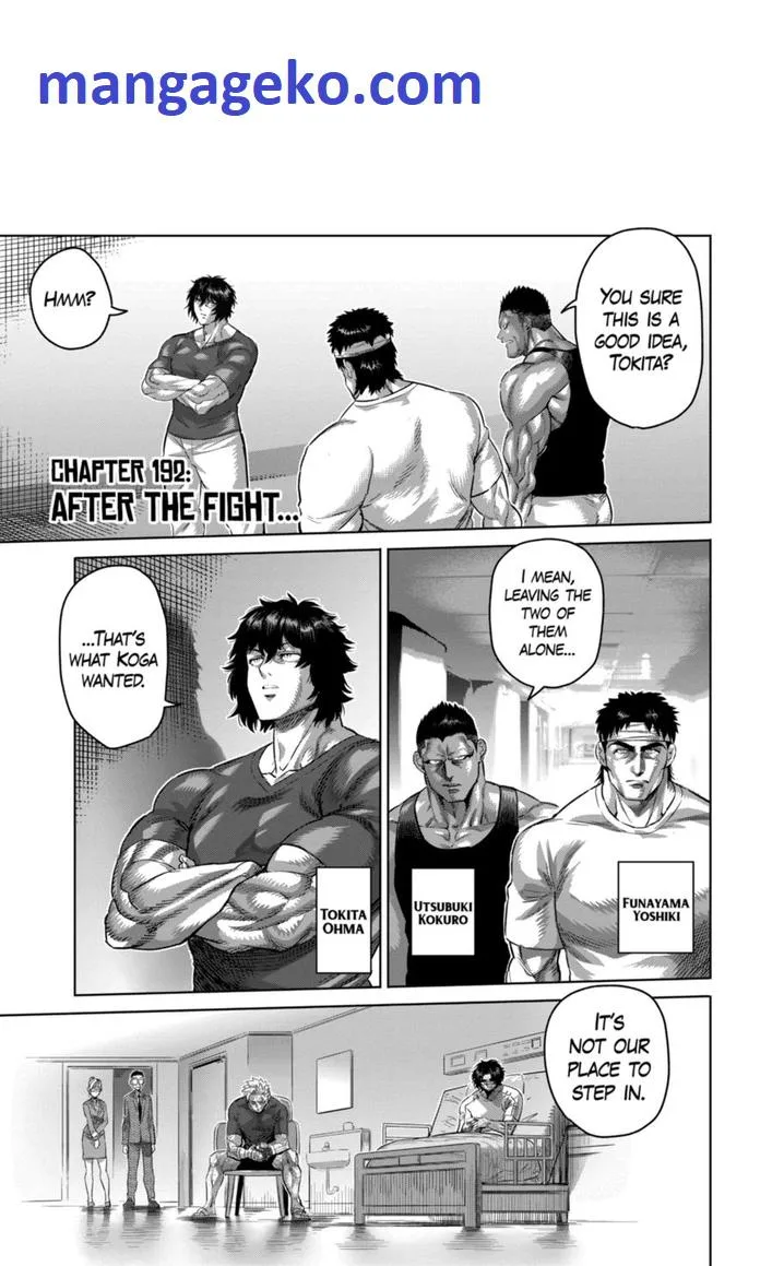 Kengan Omeg Chapter 192 page 1
