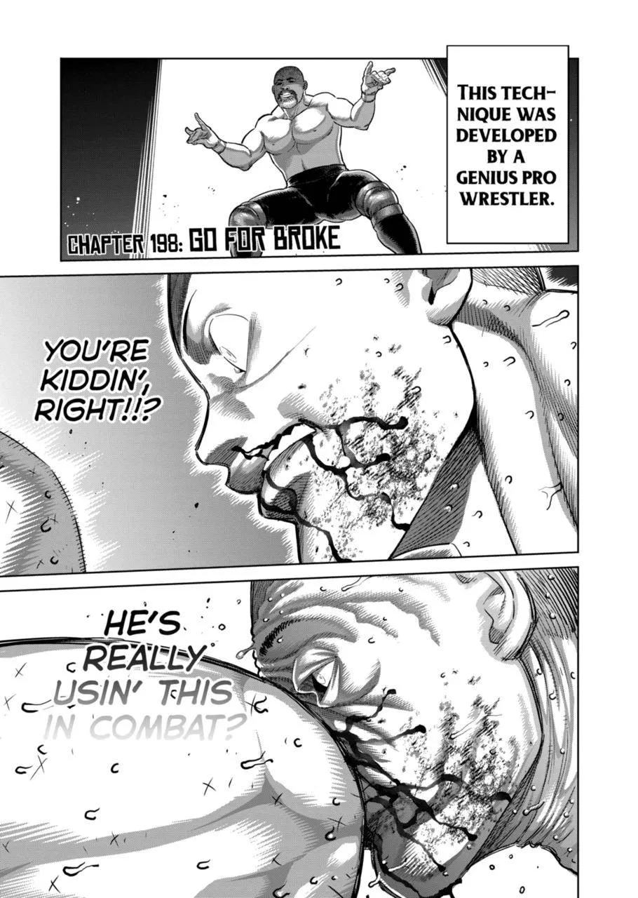 Kengan Omeg Chapter 198 page 1