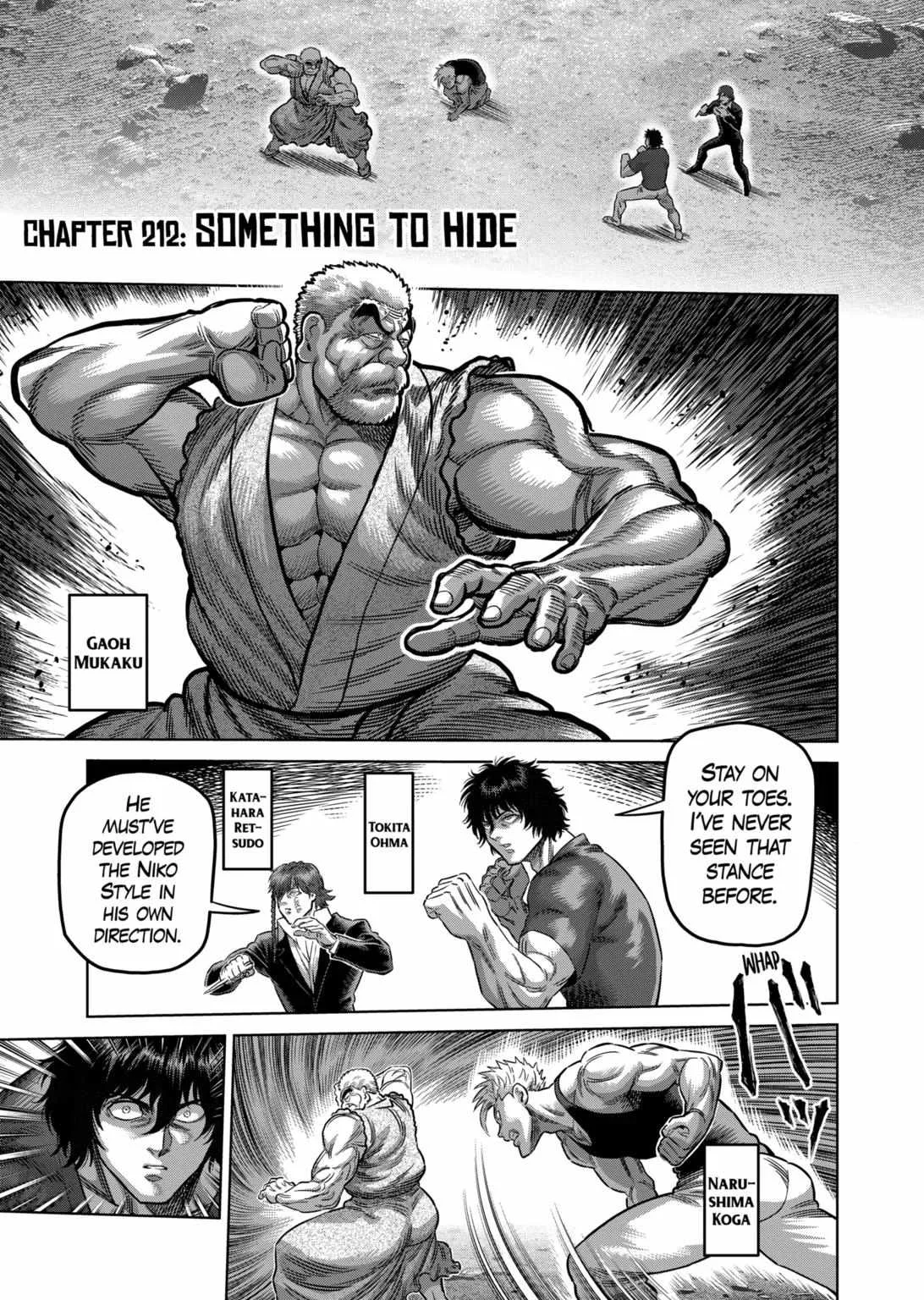Kengan Omeg Chapter 212 page 1