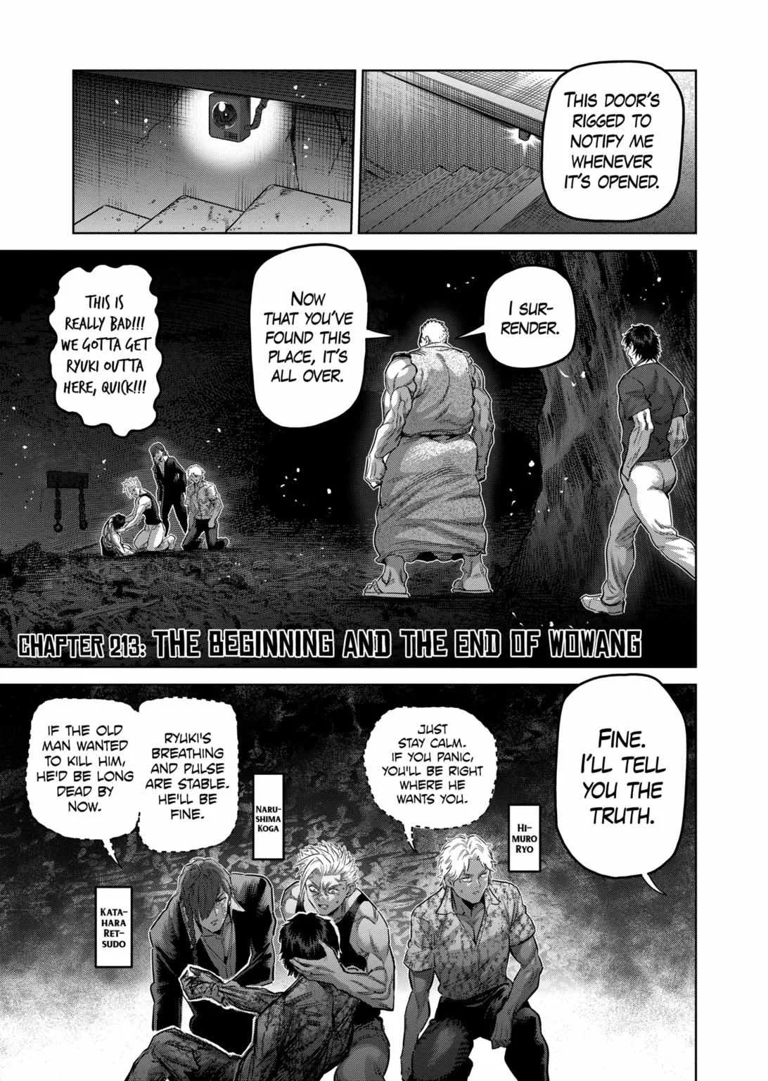 Kengan Omeg Chapter 213 page 1