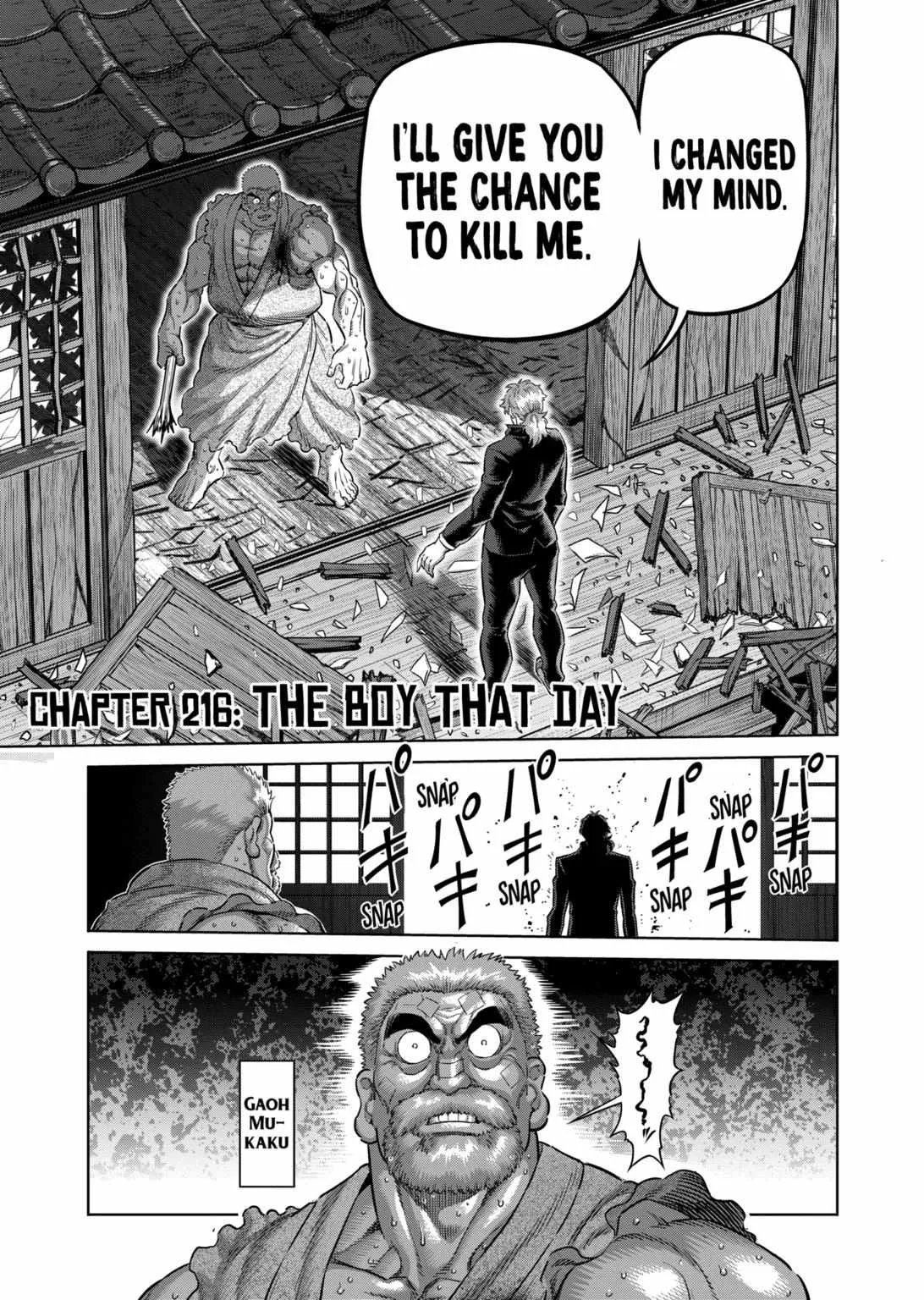 Kengan Omeg Chapter 216 page 1
