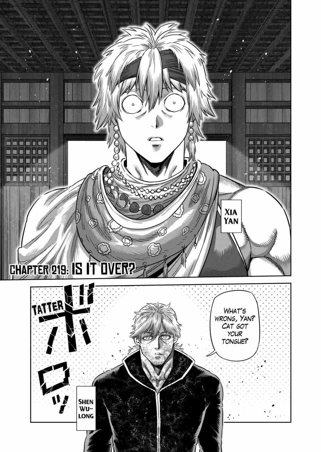 Kengan Omeg Chapter 219 page 1