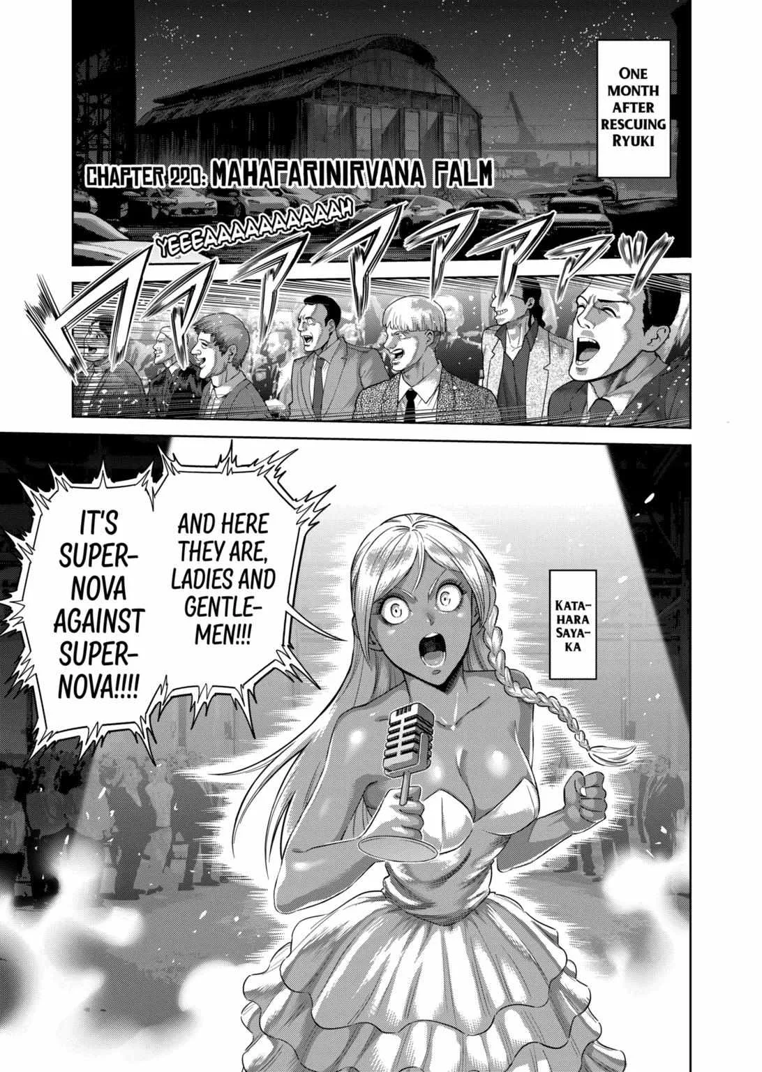 Kengan Omeg Chapter 220 page 1
