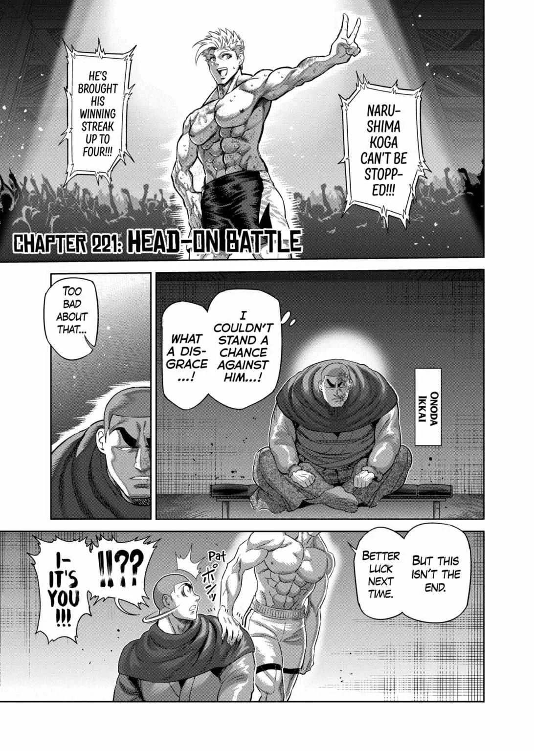 Kengan Omeg Chapter 221 page 1