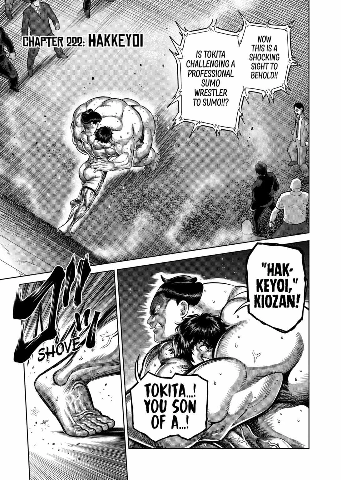 Kengan Omeg Chapter 222 page 1