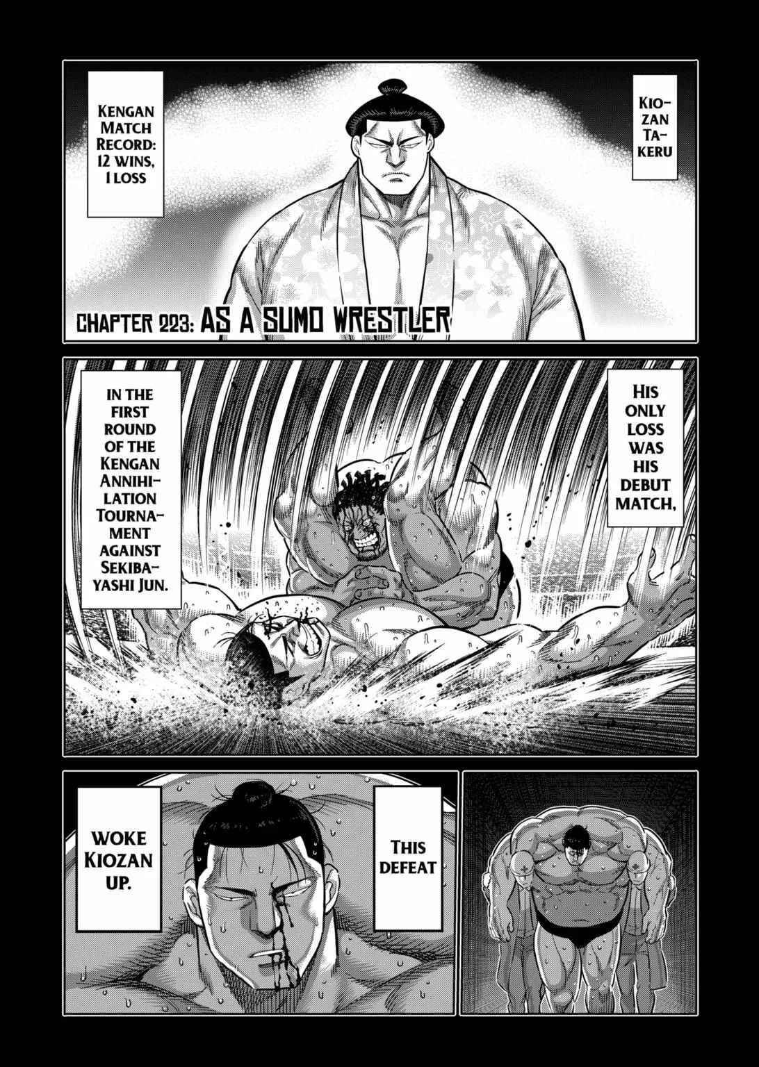 Kengan Omeg Chapter 223 page 1