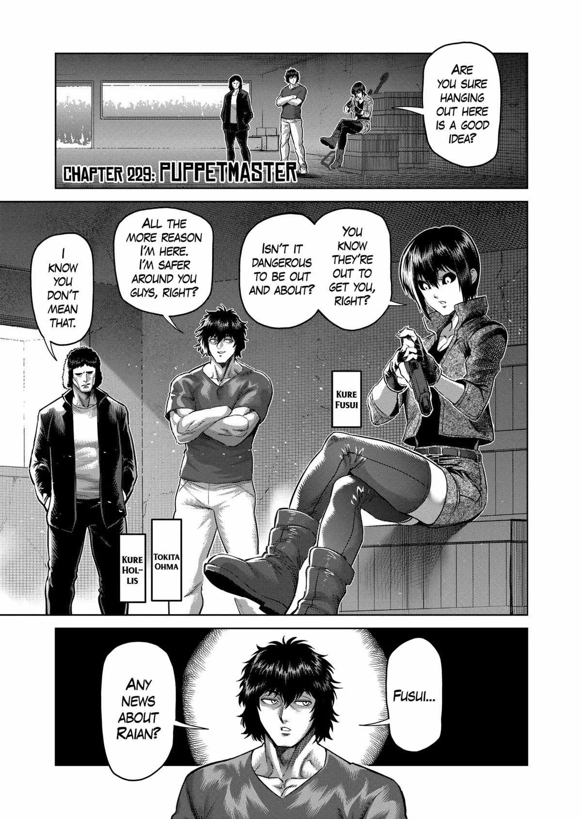 Kengan Omeg Chapter 229 page 1