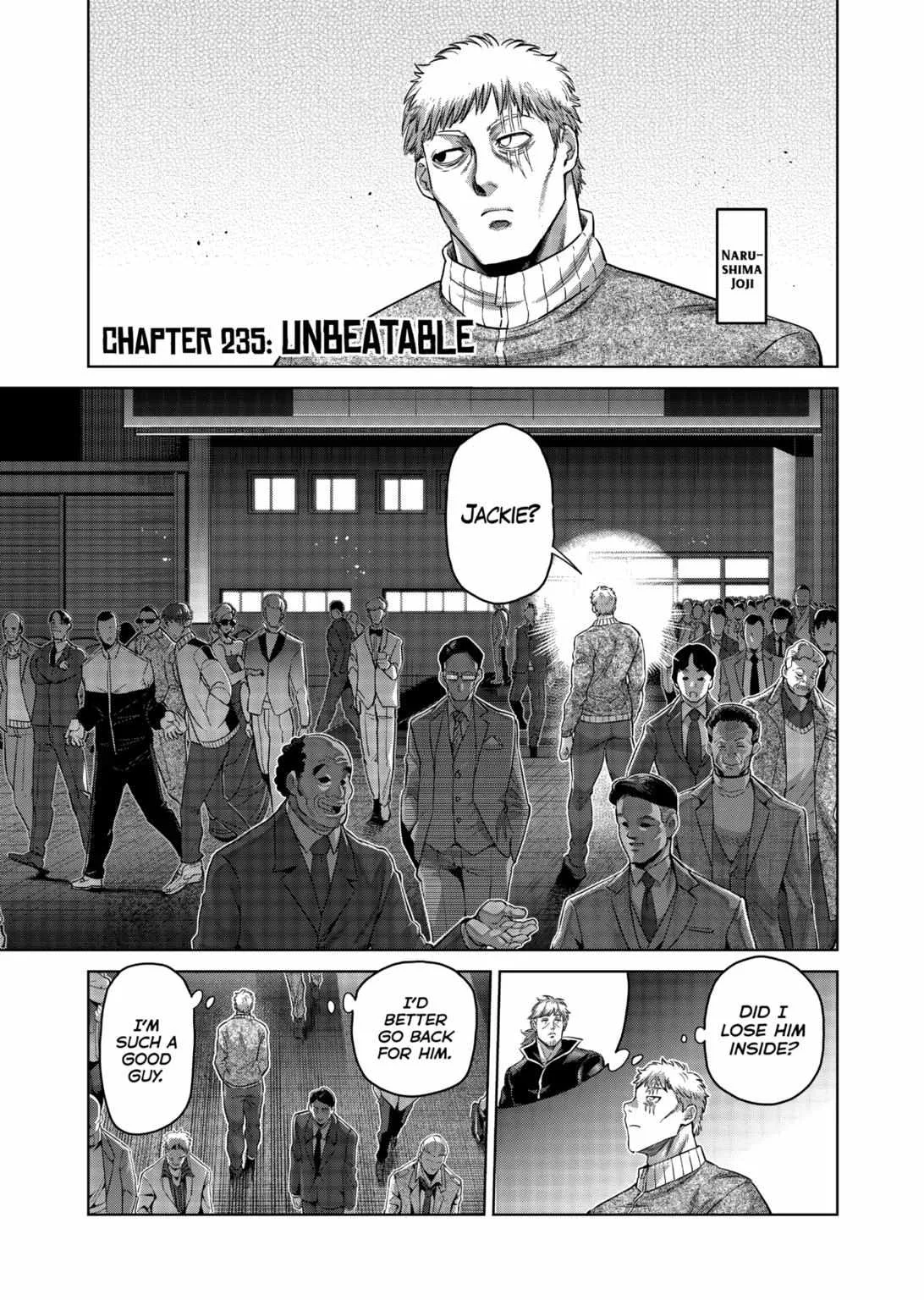 Kengan Omeg Chapter 235 page 1