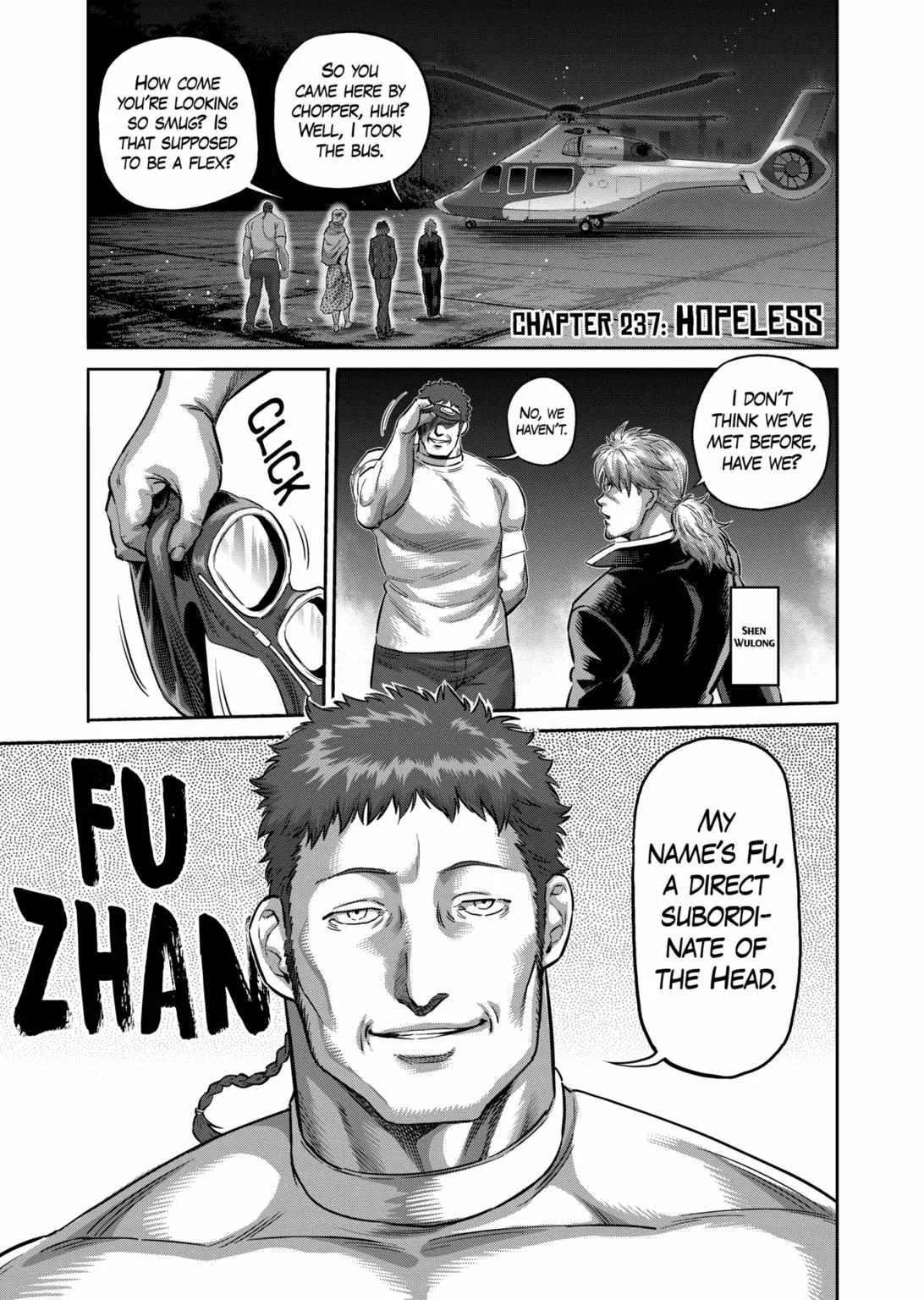 Kengan Omeg Chapter 237 page 1