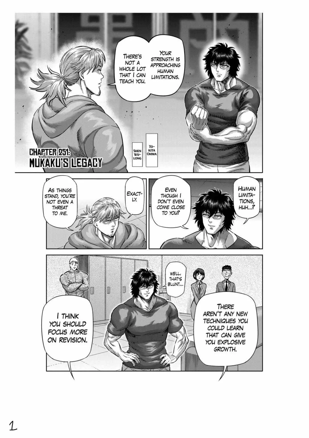 Kengan Omeg Chapter 251 page 1