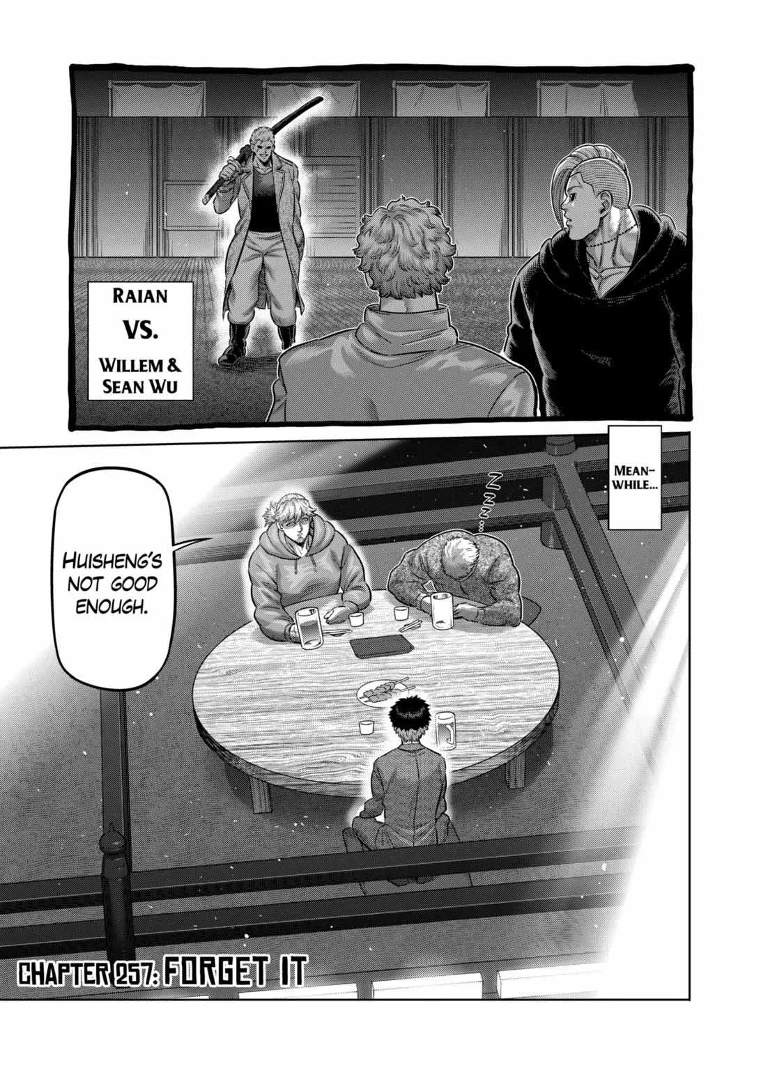 Kengan Omeg Chapter 257 page 1