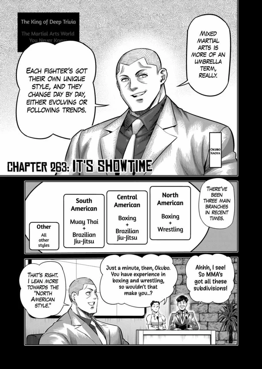 Kengan Omeg Chapter 263 page 1