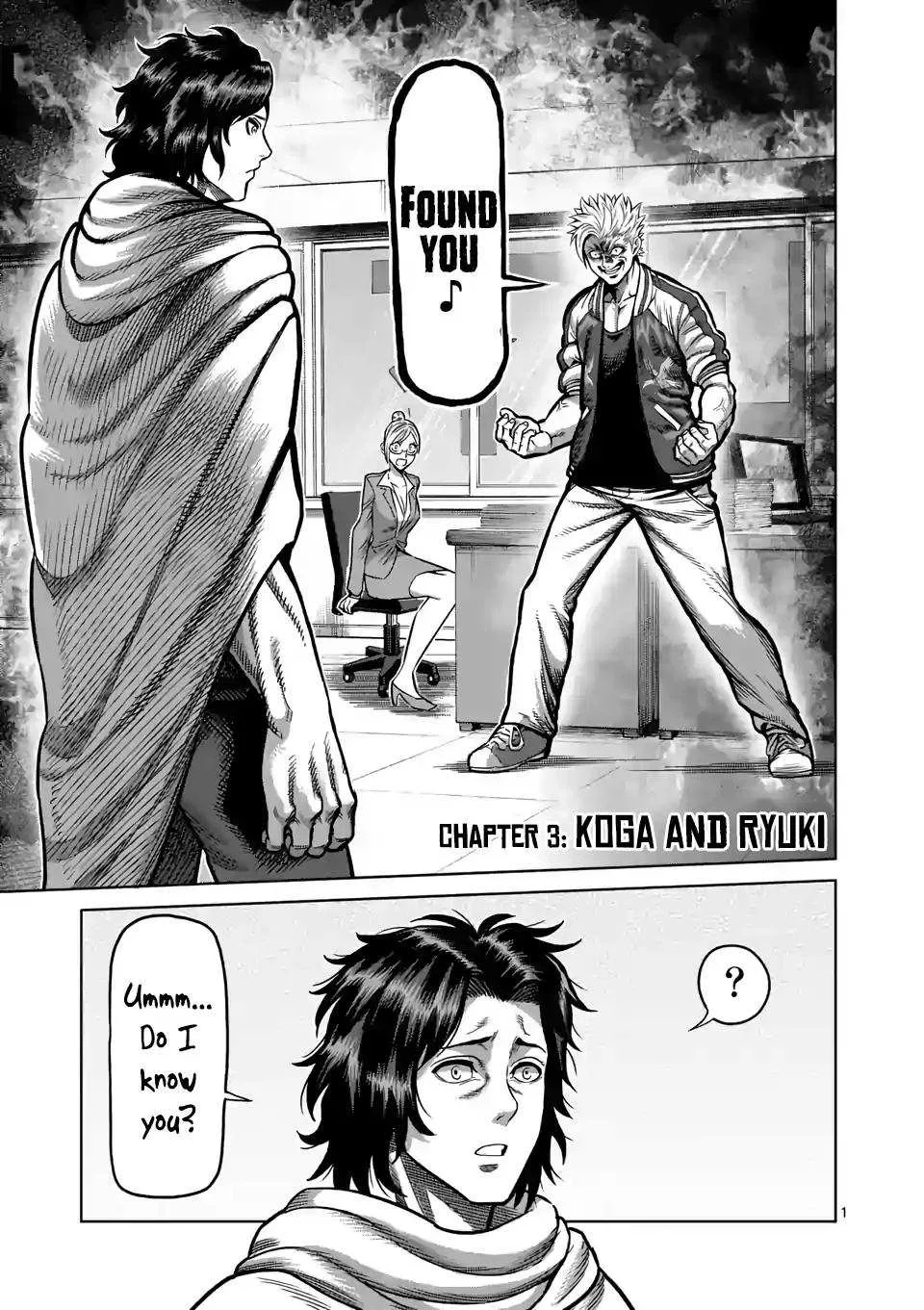 Kengan Omeg Chapter 3 page 1
