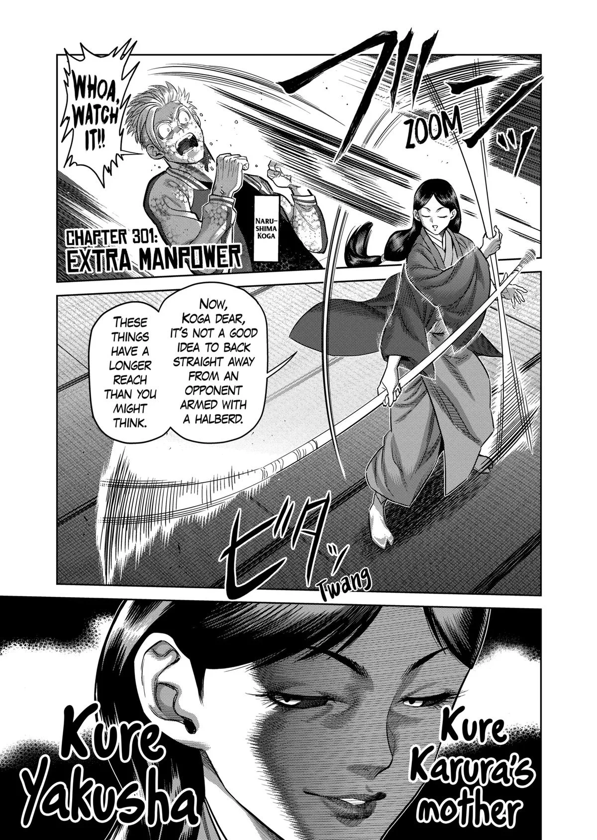 Kengan Omeg Chapter 301 page 1