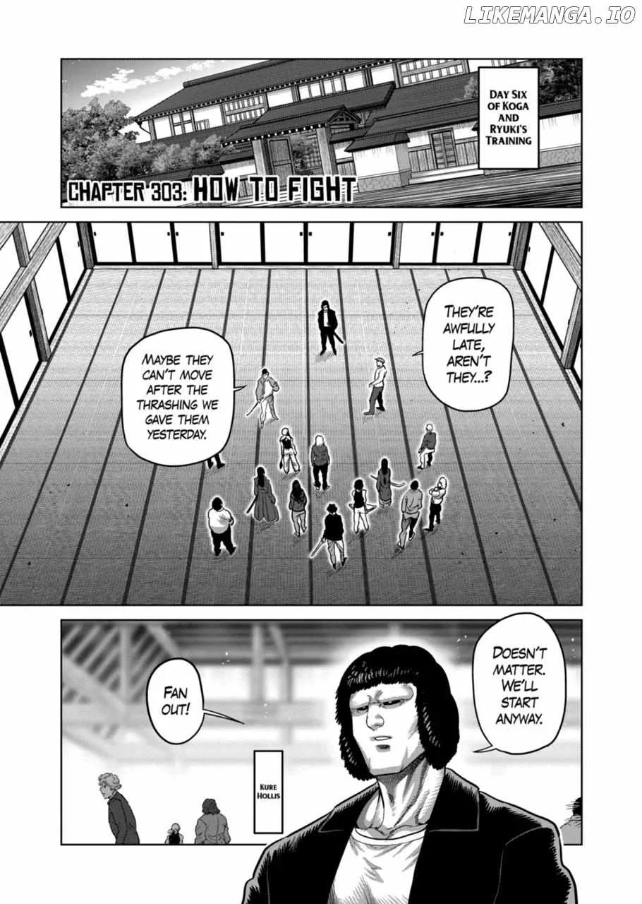 Kengan Omeg Chapter 303 page 1