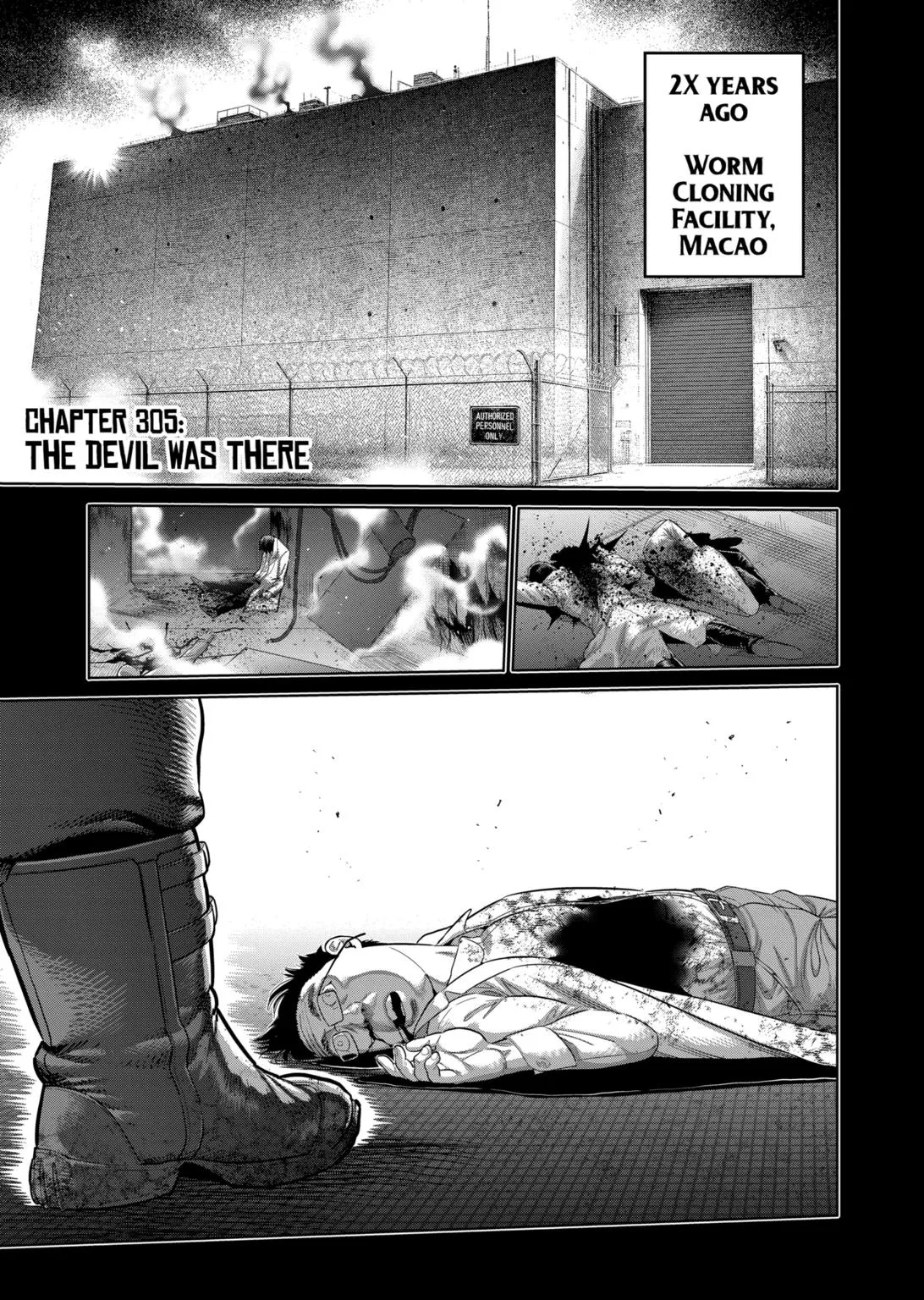 Kengan Omeg Chapter 305 page 1